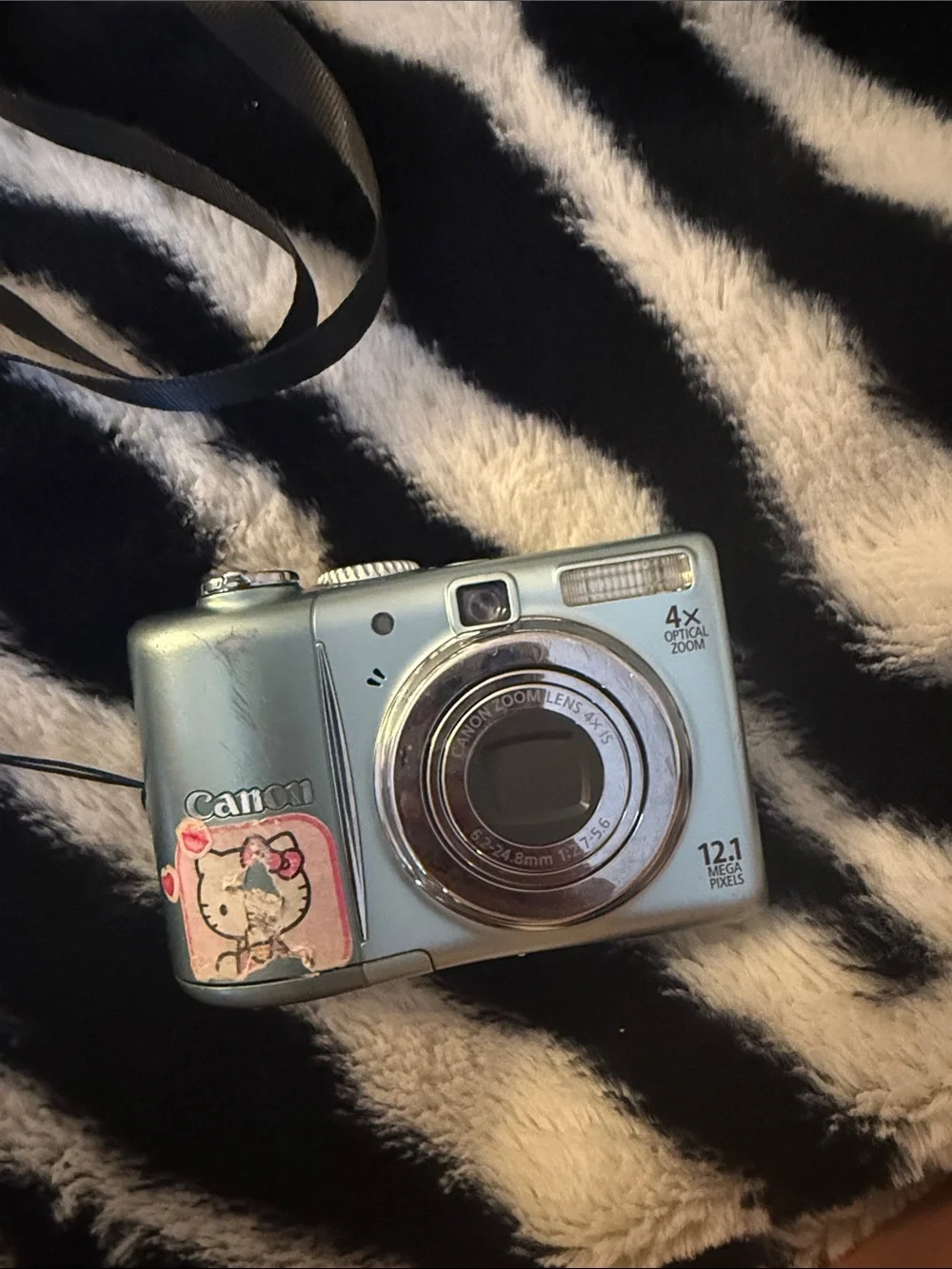 Canon Light Blue Compact Digital Camera